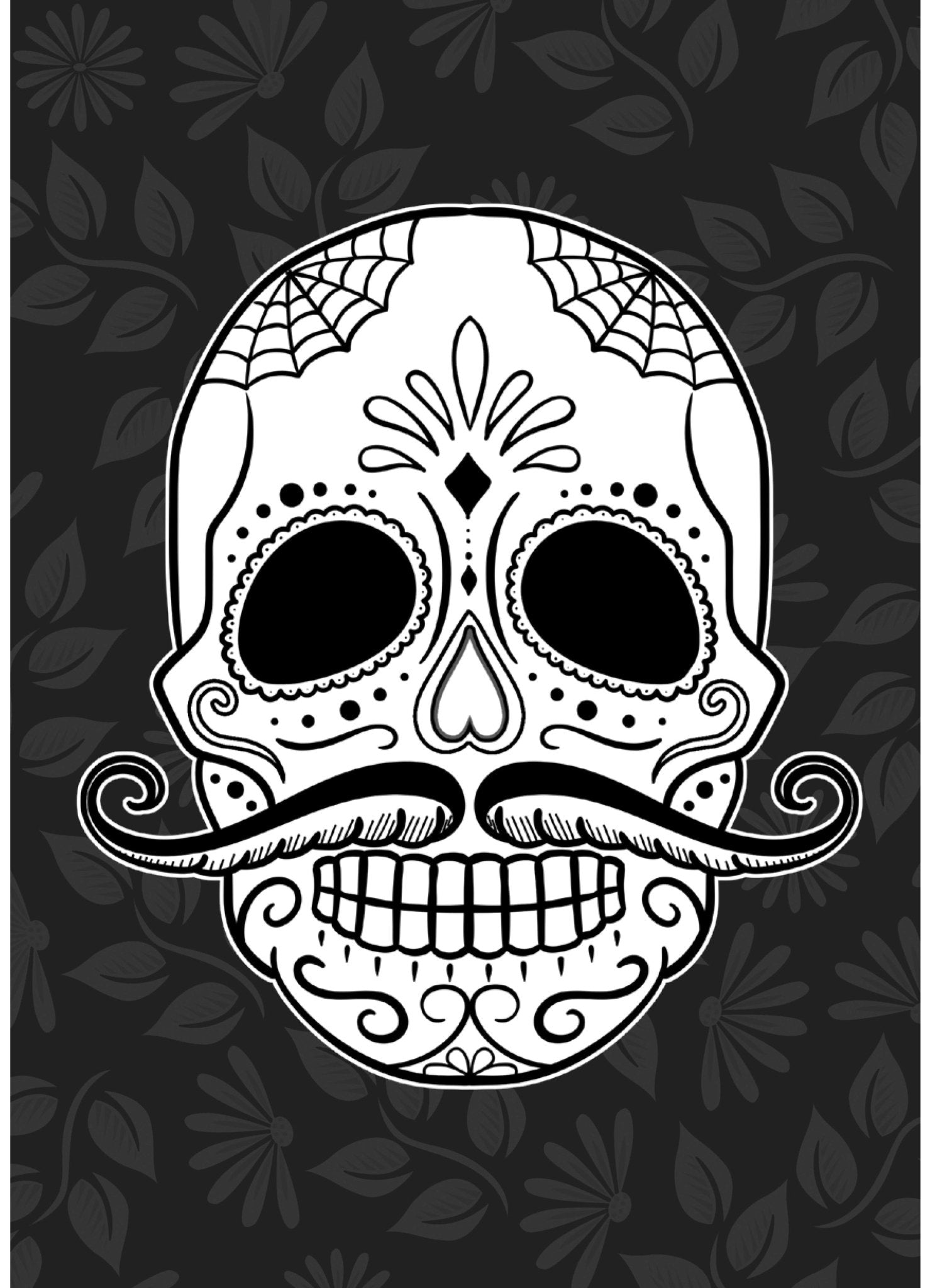 Sugar Skulls Coloring Book for Adults (Printbook) - Monsoon Publishing USA