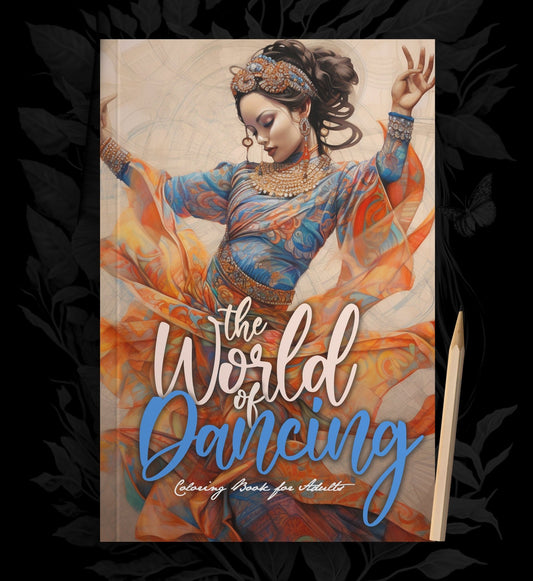 The World of Dancing Coloring Book (Printbook) - Monsoon Publishing USA