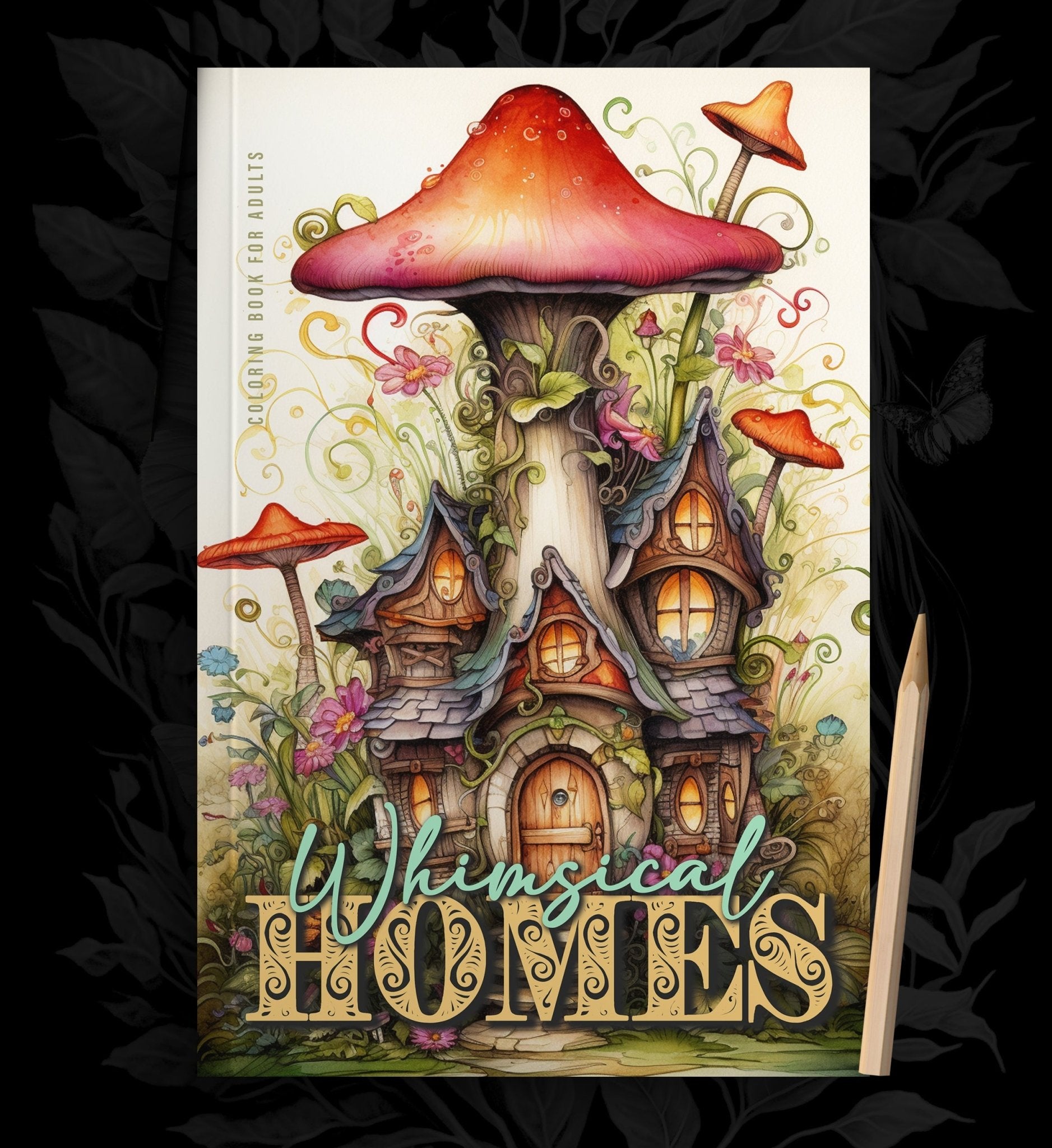 Whimsical Homes Coloring Book (Printbook) - Monsoon Publishing USA