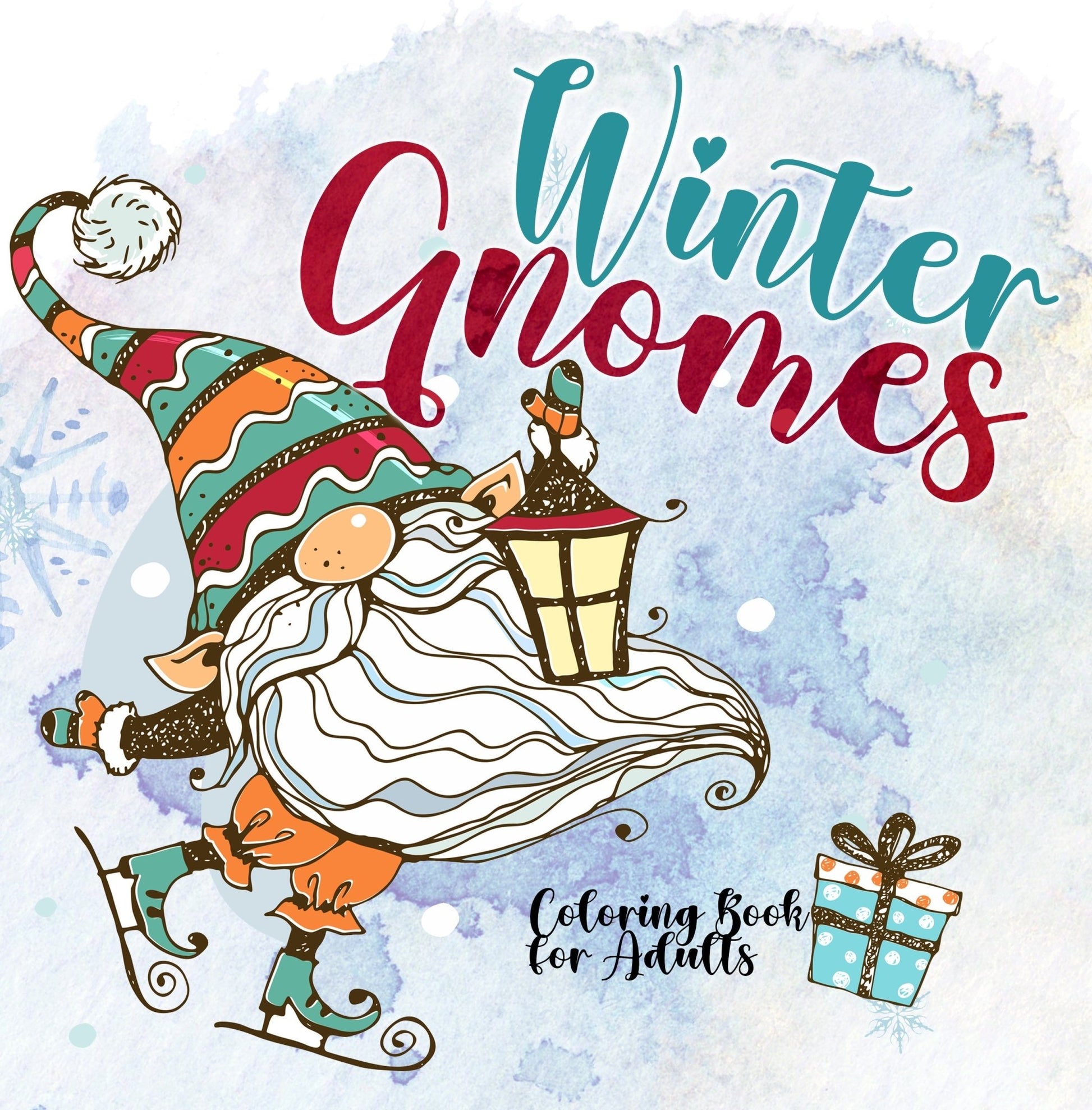 Winter Gnomes Coloring Book for Adults (Digital) - Monsoon Publishing USA