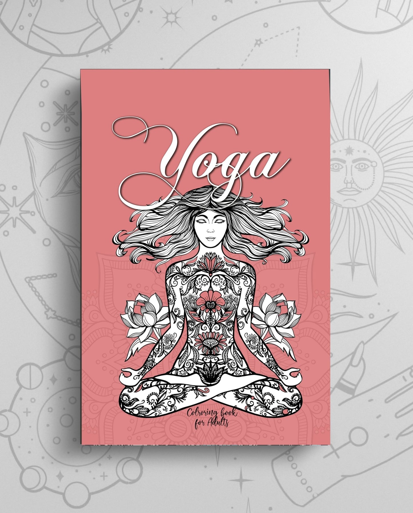 Yoga Coloring Book for Adults Mandala (Printbook) - Monsoon Publishing USA