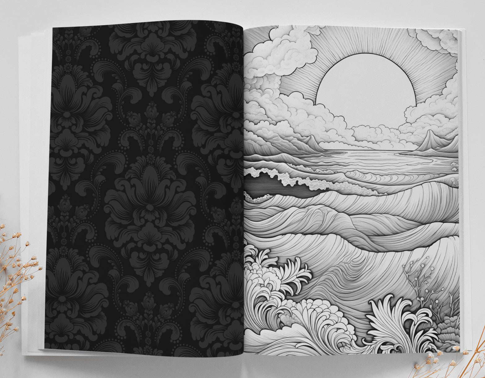 Zentangle Sunsets Coloring Book for Adults (Printbook) - Monsoon Publishing USA